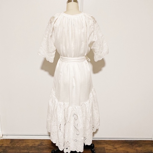 Spell & The Gypsy Seashell Midi Gown Eyelet Dress - Picture 5 of 8